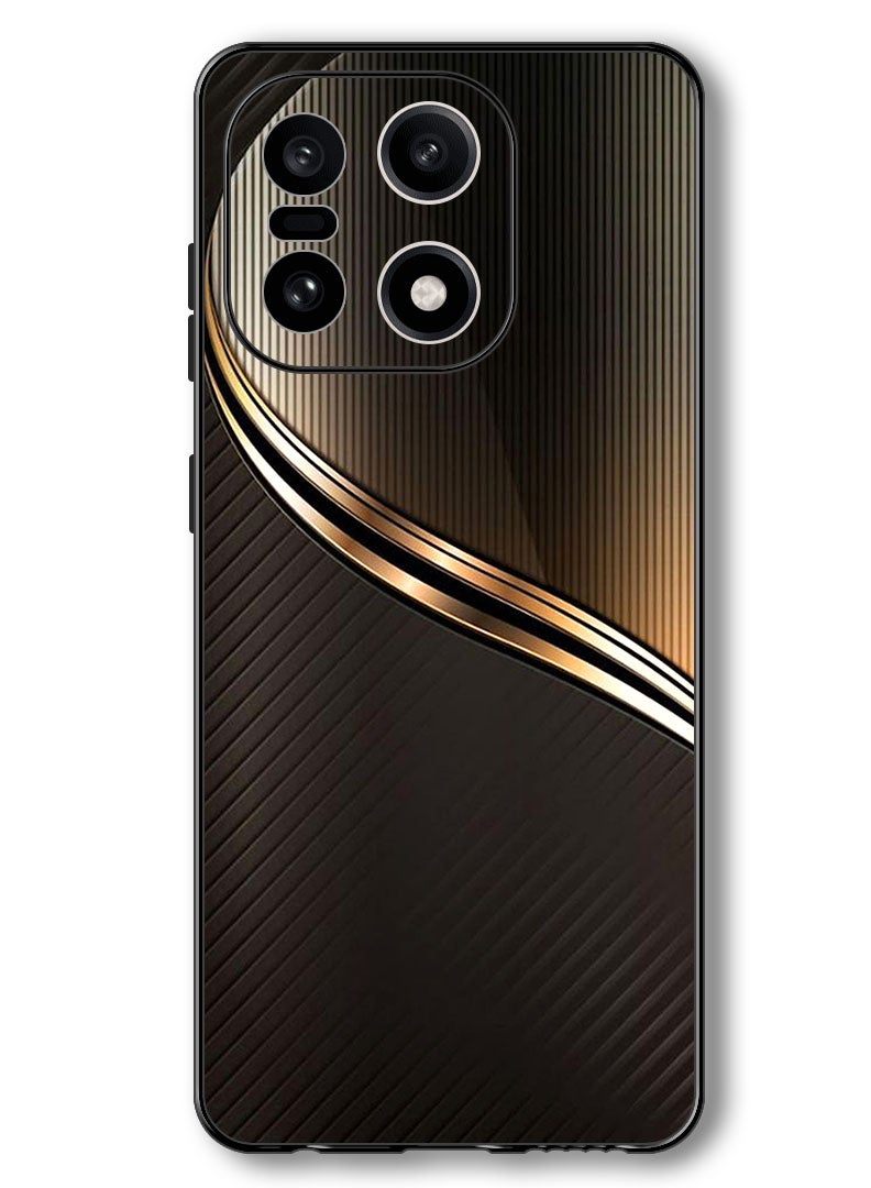 Theodor Case Compatible with OnePlus 15 6.78 Inch Protection Shockproof Bumper Cover Steel Pattern - Image 1